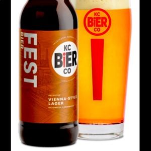 Kc Bier Co 4 pack of pint glasses